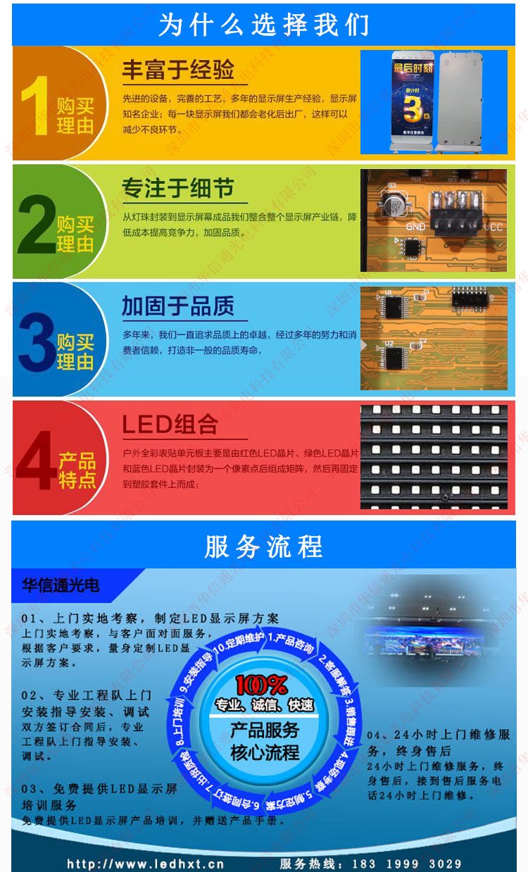 P6户外防水全彩色智能LED广告机大型商场立式落地移动小型显示屏华信通_电子栏目_